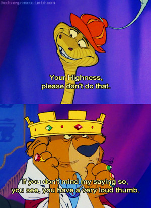 Disney Robin Hood Prince John Bean Bag