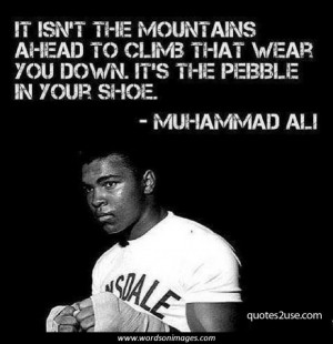 Muhammad ali famous quotes