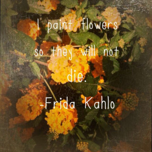 Frida Kahlo quotes.