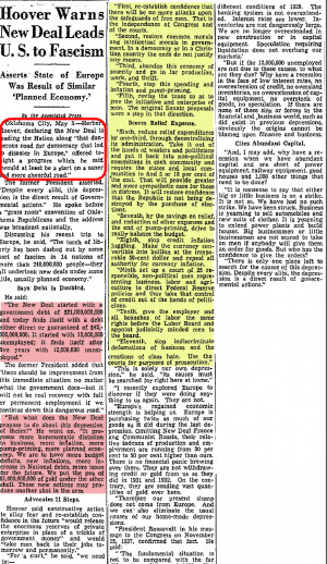 Herbert Hoover Quotes About The Great Depression The torch of liberty ...