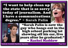 - Rachel Maddow - quote - journalism - degree - graduation. Rachel ...