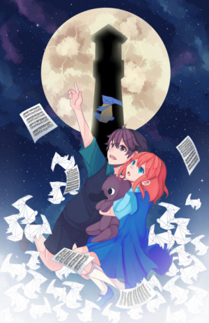 ... moon game kan gao TO THE MOON FANART John and river befriending