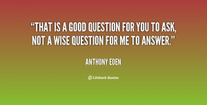 Anthony Eden Quotes