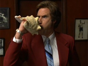 Anchorman: The Legend of Ron Burgundy, a Summary in Gifs