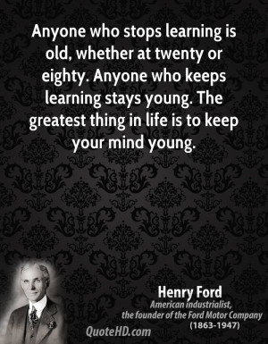 Henry Ford Success Quotes...