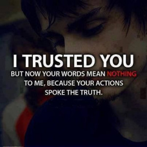 broken trust