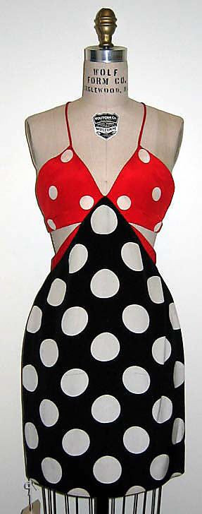 Geoffrey Beene, 1992 For the girl who likes dots.