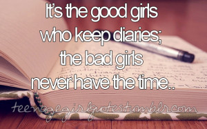 via the story of a girl teenage girl quotes