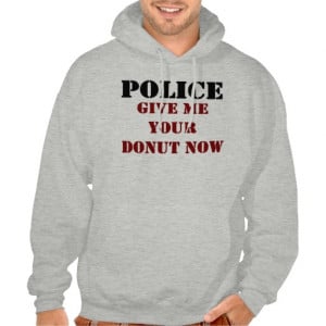 Funny Police Donut Sweatshirt