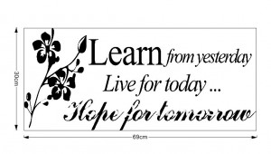tinkerbell quote who said right vinyl wall art removable decal sticker ...