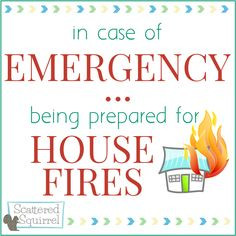 ... where to go if there's a fire in the house. Fire safety saves lives