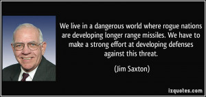 More Jim Saxton Quotes