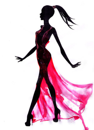 Illustrations for a client | Fashion Drawing | Templates and Tutorials