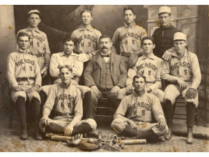 Riverside High School baseball team includes Jack Meyers, seated in ...