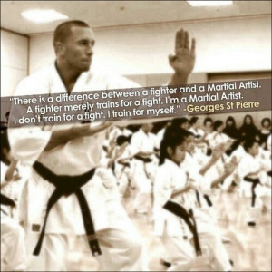 Martial artist vs fighter