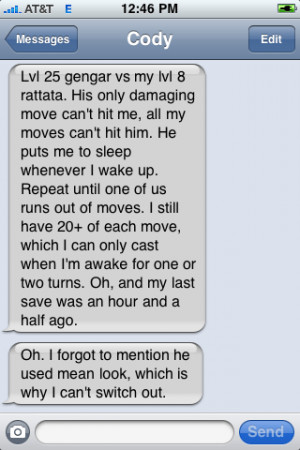 Pokemon Quotes Tumblr Something that happened to my