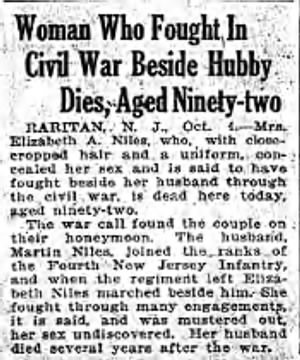 JENNIE AKA ALBERT CASHIER TOMBSTONE.jpg women-soldiers-obituary.gif ...