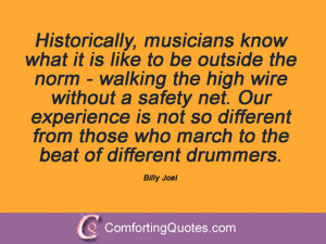 Billy Joel Sayings