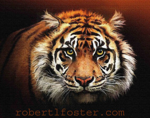 tiger art , tiger print, tiger painting, jungle cat, bengal tiger ...