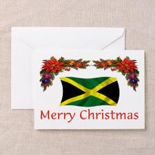 Jamaica Merry Christmas 2 Greeting Cards (Pk of 10 for