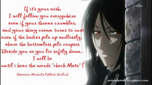 ... Quotes About Life: Picture Of Anime Girl With Quote On Red Font Cool