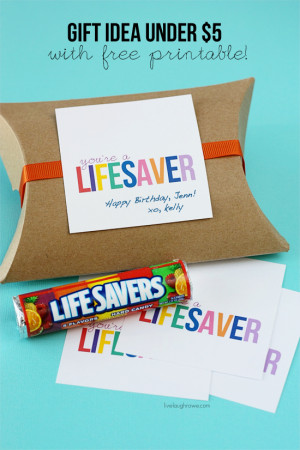 Remind your friend what a lifesaver they are with this gift idea for ...