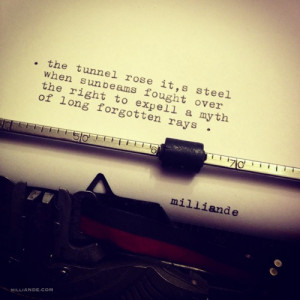 Typewriter Spills Poetic Glimpses - TSPG March 2013