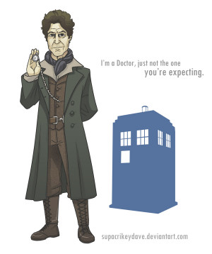 8th Doctor by SupaCrikeyDave