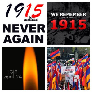 Never forget the Armenian Genocide!