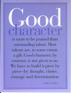 Reputation is what men and women think of us; character is what God ...