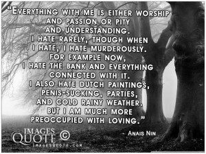 Everything with me - Hate Quote