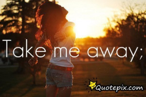 Most popular tags for this image include: girl, away, quote and text