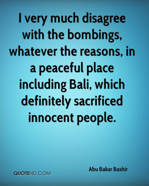 Abu Bakar Bashir Quotes