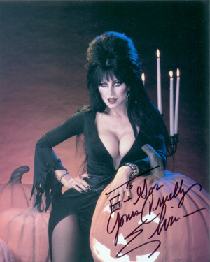 How many among you remember Elvira, Mistress Of The Dark?