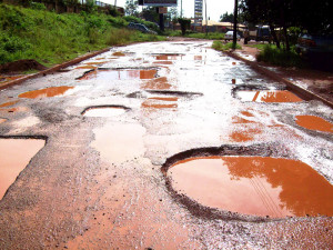 The African Pothole, by Kingsley Holgate