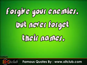 Famous Quotes About Forgiveness