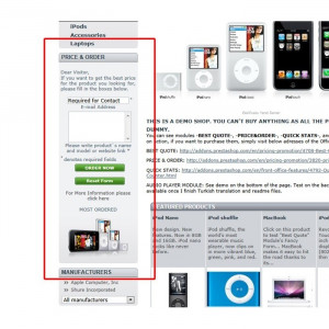 module - Prices & Promotion - Price & Order - Column Quote Form - 10