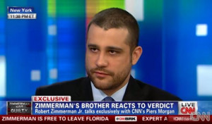 George Zimmerman's brother, Robert Jr., went on CNN to talk about the ...