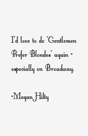 Megan Hilty Quotes & Sayings