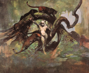 Creepy #16, Cover Art by Frank Frazetta