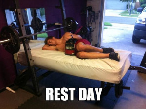 Rest day from the GYM