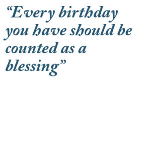 Birthday Blessings Quotes