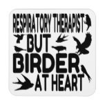 Bird Lover Respiratory Therapist Beverage Coaster