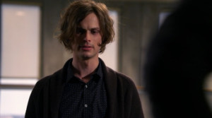 Matthew Gray Gubler as Dr. Spencer Reid on Criminal Minds S08E12 ...