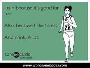 Funny running quotes