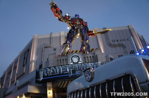 Transformers Ride at Universal Orlando