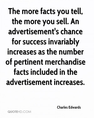 The more facts you tell, the more you sell. An advertisement's chance ...
