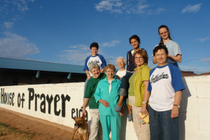 NLM Pittsburg mural painters at Navajo Lutheran Mission ELCA House of ...