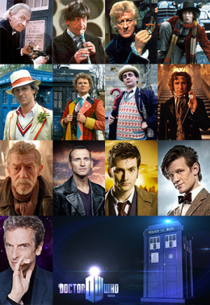 doctor who all 13 doctors in order
