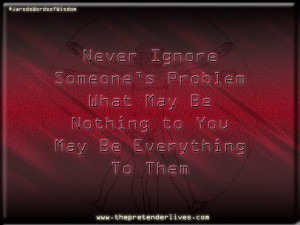 The Pretender:: Never Ignore Someone's Problem ... #ThePretender # ...